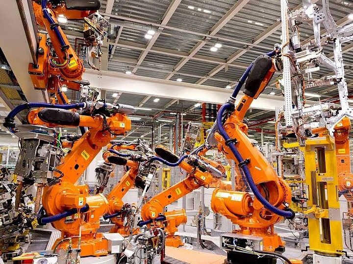 BMW autógyári ROBOTOK - Gyors gyártás
