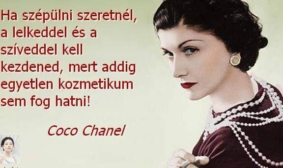 Coco Chanel idézetek -