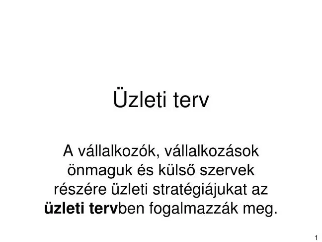 Minta nonprofit üzleti terv pénzügyi előrejelzésére –