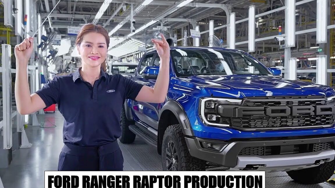 ▶️FORD RANGER GYÁRTÁS🚙2022: Összeszerelő sor (Ford Raptor) autógyárban (Thaiföld, Dél-Afrika)