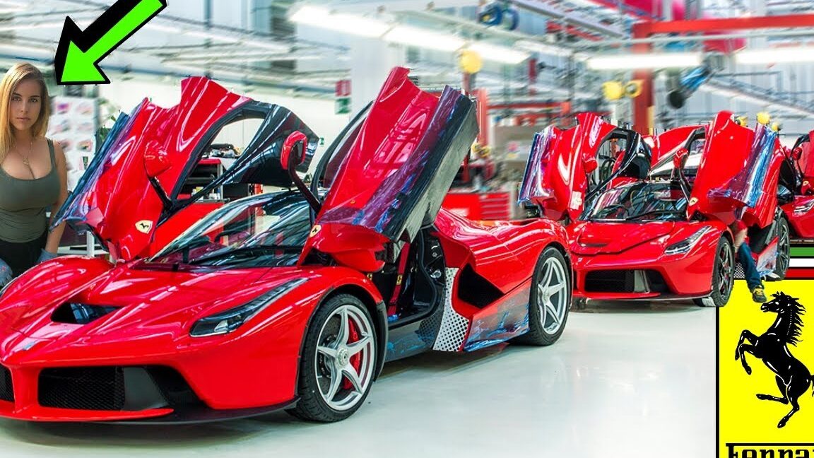 Ferrari Mega Factory!  Összeszerelő sor és gyártási folyamat (Supercars Mega Factories)