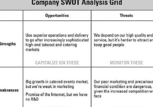 Analisis SWOT dari rencana bisnis untuk produksi sabun –