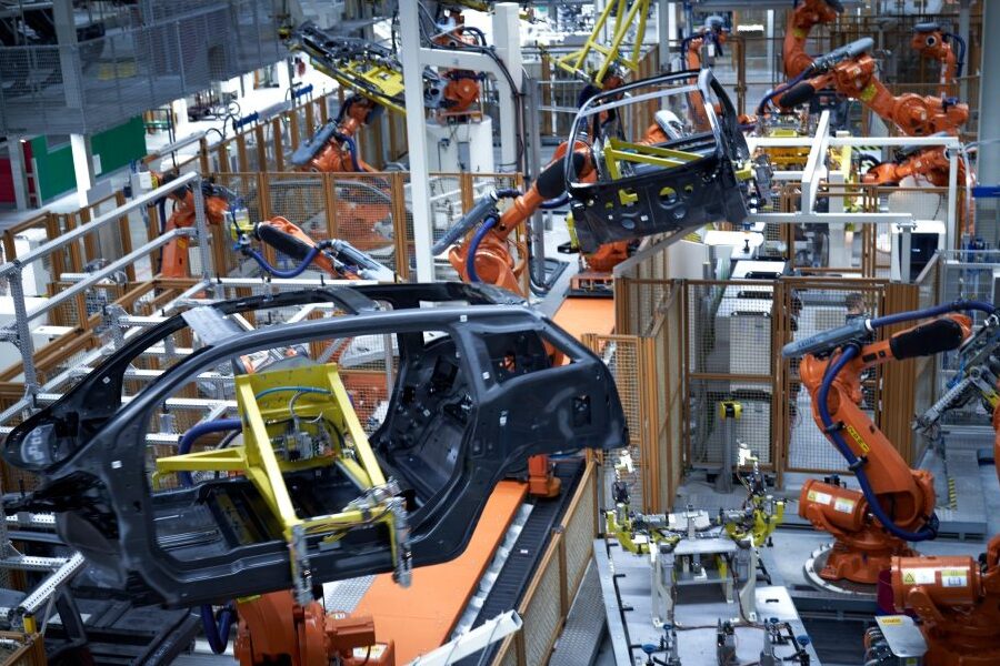 BMW Electric ENGINE - Lini Perakitan Produksi Pabrik Mobil