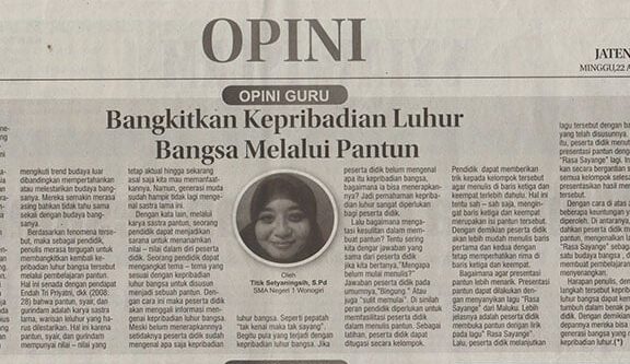 Cara menulis artikel yang diambil oleh surat kabar besar –