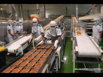 lini produksi roti saku