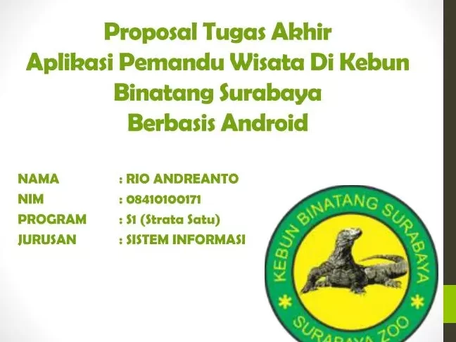 Membuat template rencana bisnis untuk kebun binatang pribadi -