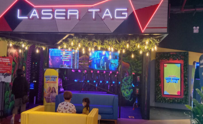 Mulai Pusat Bisnis Pusat Game Laser Tag -