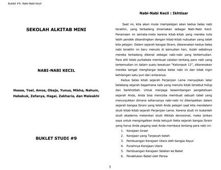 Permulaan Template Rencana Bisnis Sekolah Alkitab -