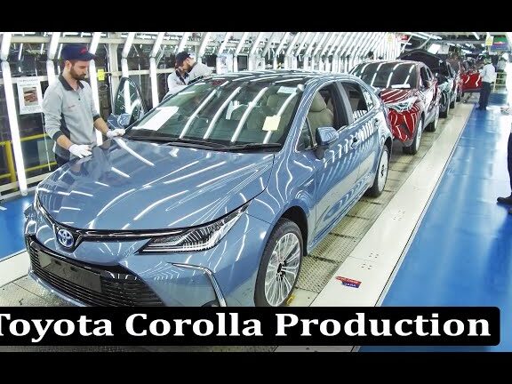 Toyota Corolla Hybrid Manufacturing Turki, Corolla Assembly Line