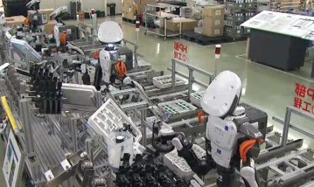 קו הייצור של רובוט הדוד הראשון בסין