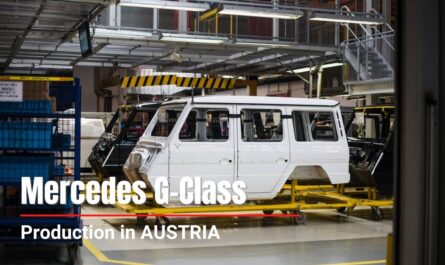 קו ייצור מרצדס G-CLASS באוסטריה |  מפעל מרצדס |  איך מייצרים מרצדס G קלאס
