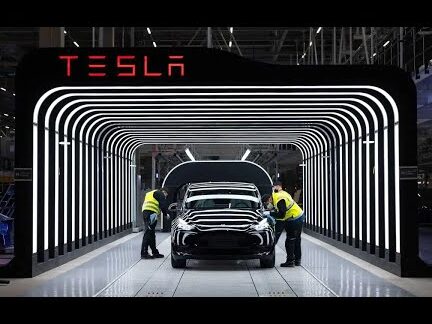 Barisan Pengeluaran Tesla Model Y di New Berlin Gigafactory 🏭 Bagaimana ia dibuat?