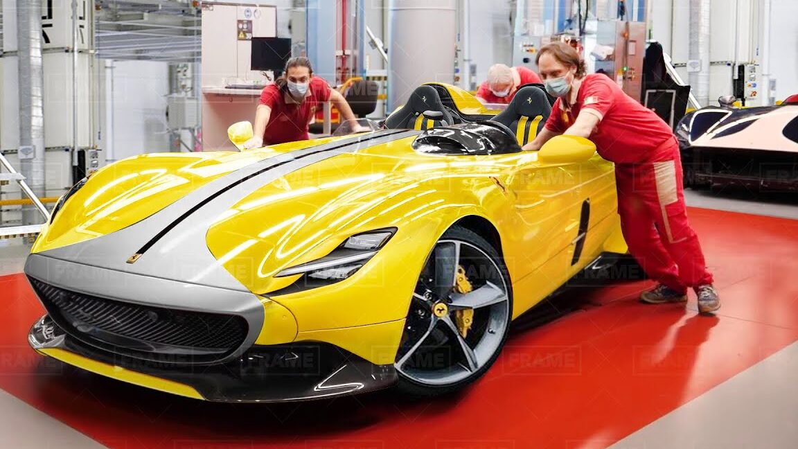 Di Dalam Ferrari, Supercar Binaan Kilang Paling Eksklusif dengan Tangan - Barisan Pengeluaran Ferrari