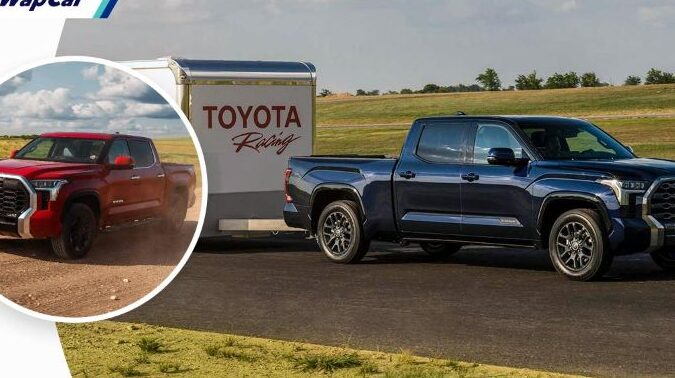 Kilang American Truck: Pengeluaran Toyota Tundra 2022 di AS