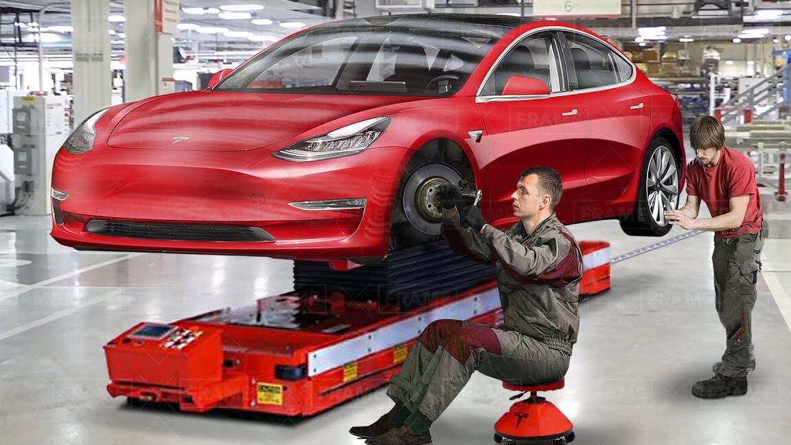 Kilang Termaju Elon Musk: Di Dalam Barisan Pengeluaran Tesla Model 3