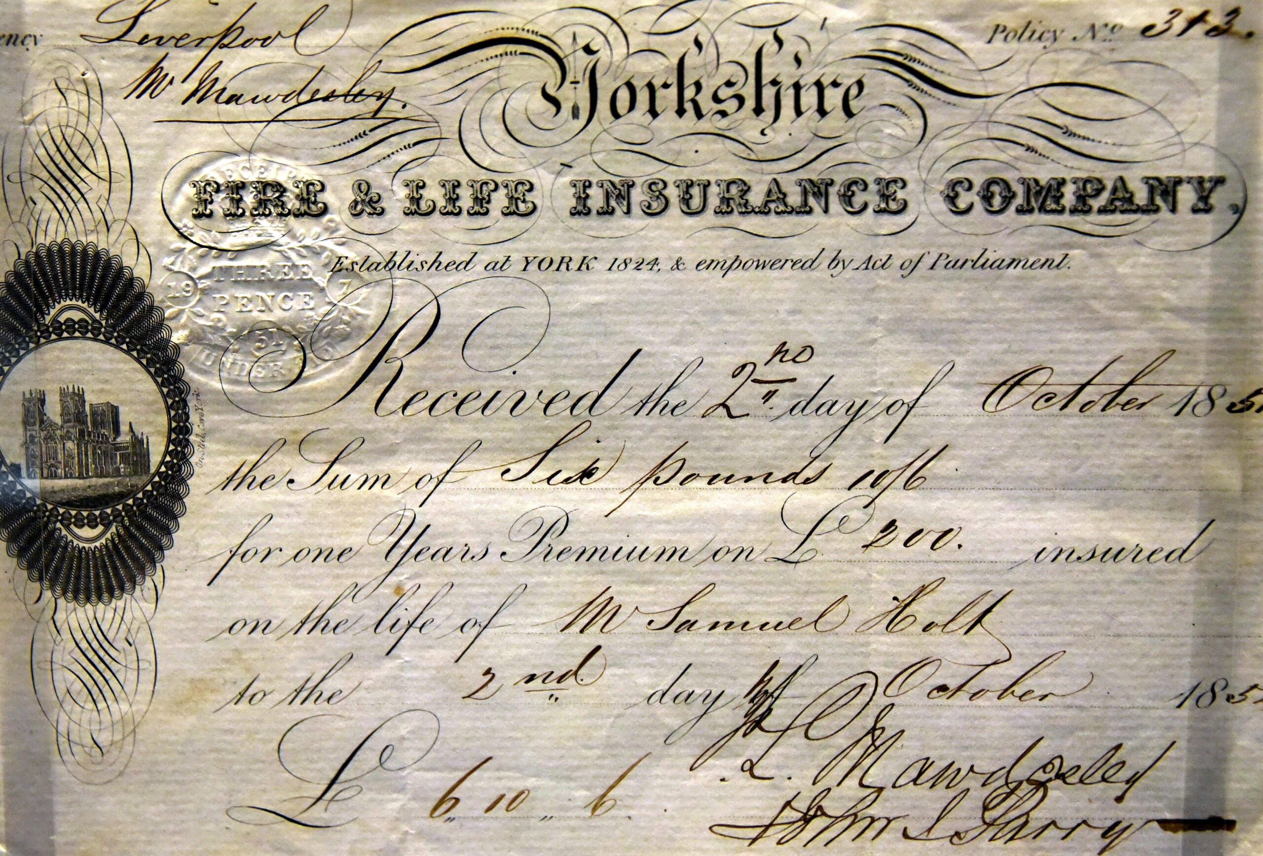 Penciptaan syarikat insurans dari awal -
