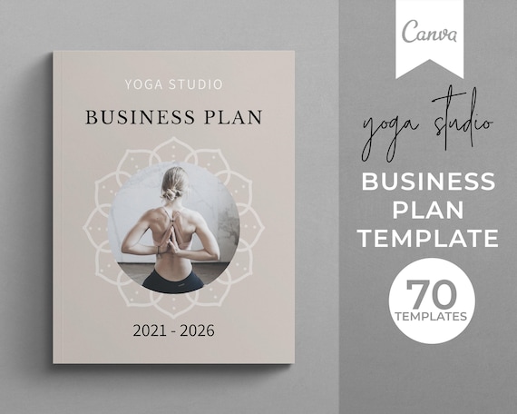Een voorbeeldsjabloon voor een yogastudio-businessplan -
