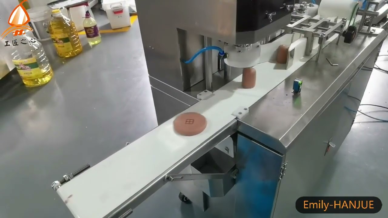 HANJUE Pie-productielijn Vulmachine voor het ontwerpen van deeg Deegpersen + Vullen + Snijden + Vormen