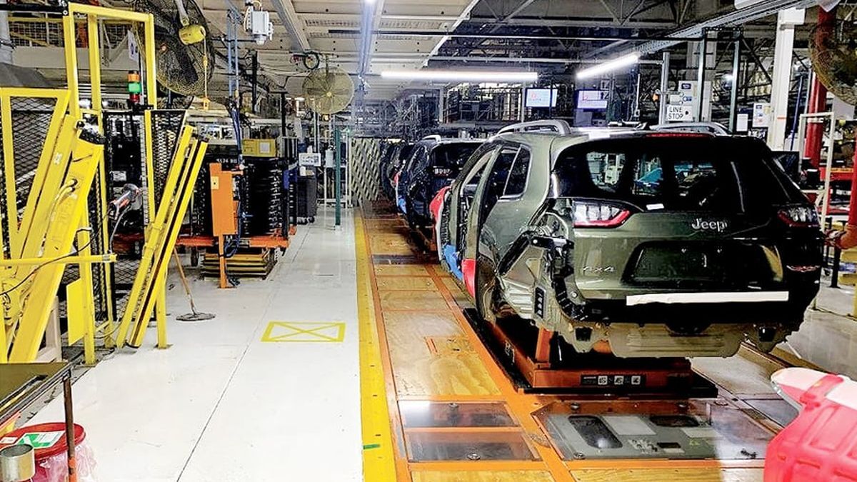 Hoe ze een gloednieuwe Jeep bouwen in de Amerikaanse fabriek - productielijn