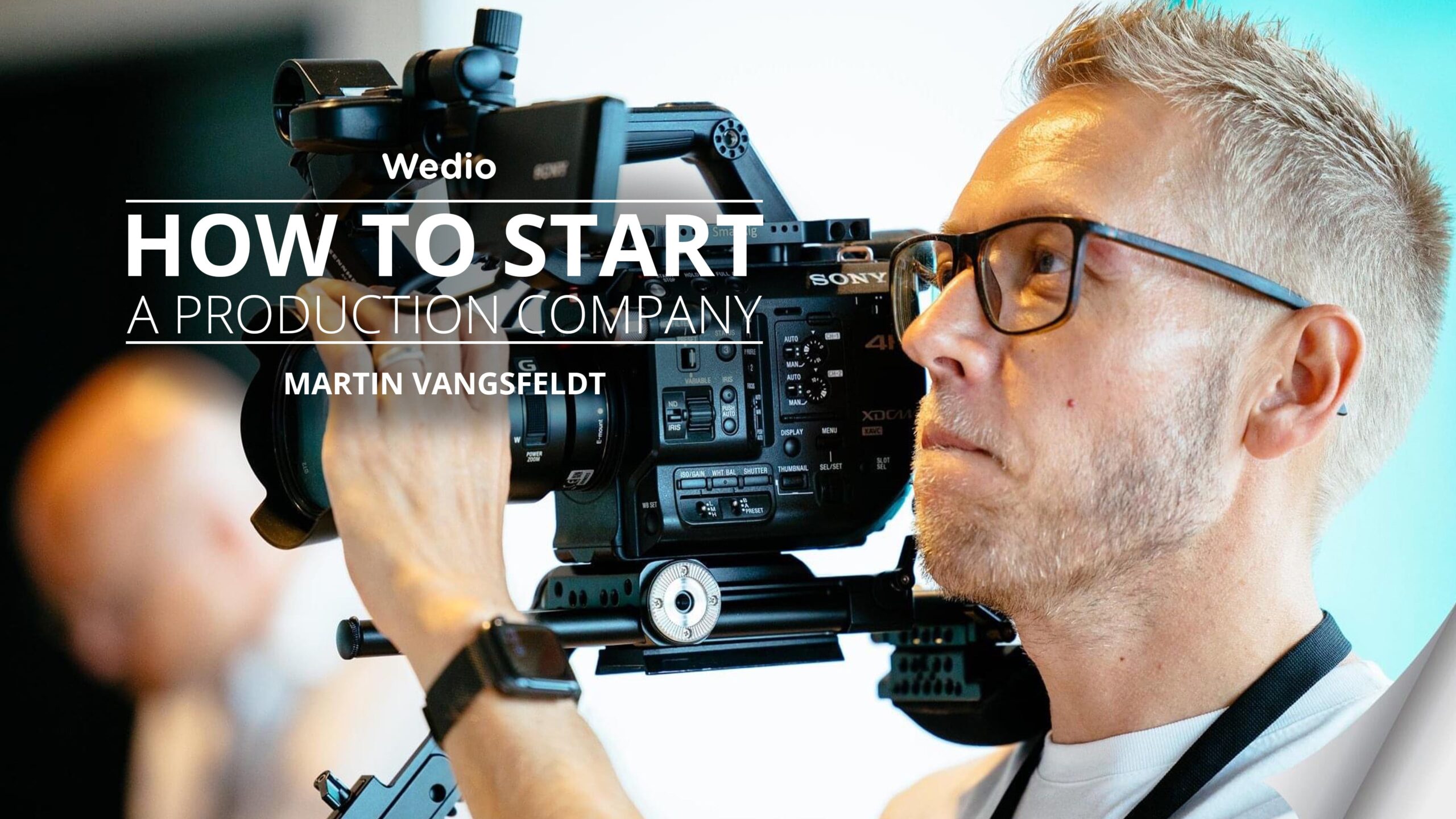 Start van een filmproductiebedrijf –