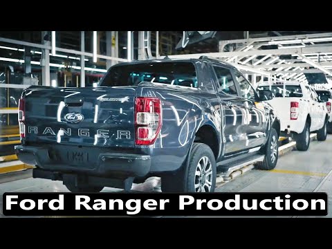 ▶️FORD RANGER PRODUCTIE🚙2022: Assemblagelijn (Ford Raptor) in autofabriek (Thailand, Zuid-Afrika)