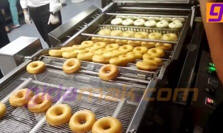 Tam Otomatik Kruvasan Üretim Hattı |  Otomatik krispy kreme Donut Makinesi
